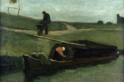 The Peat Boat by Vincent van Gogh